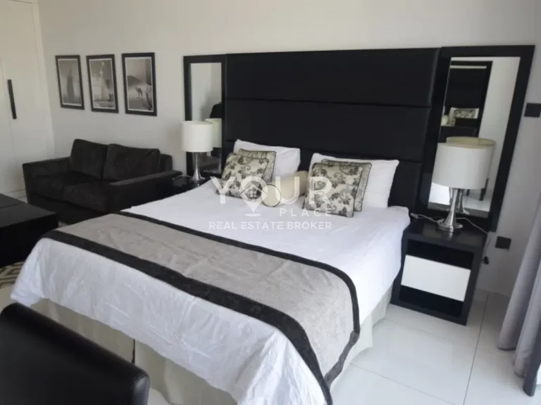 furnished studio apartment for sale in Sports City