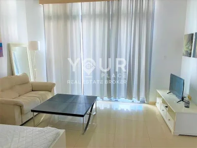 fully furnished Studio apartment for rent DEC Towers